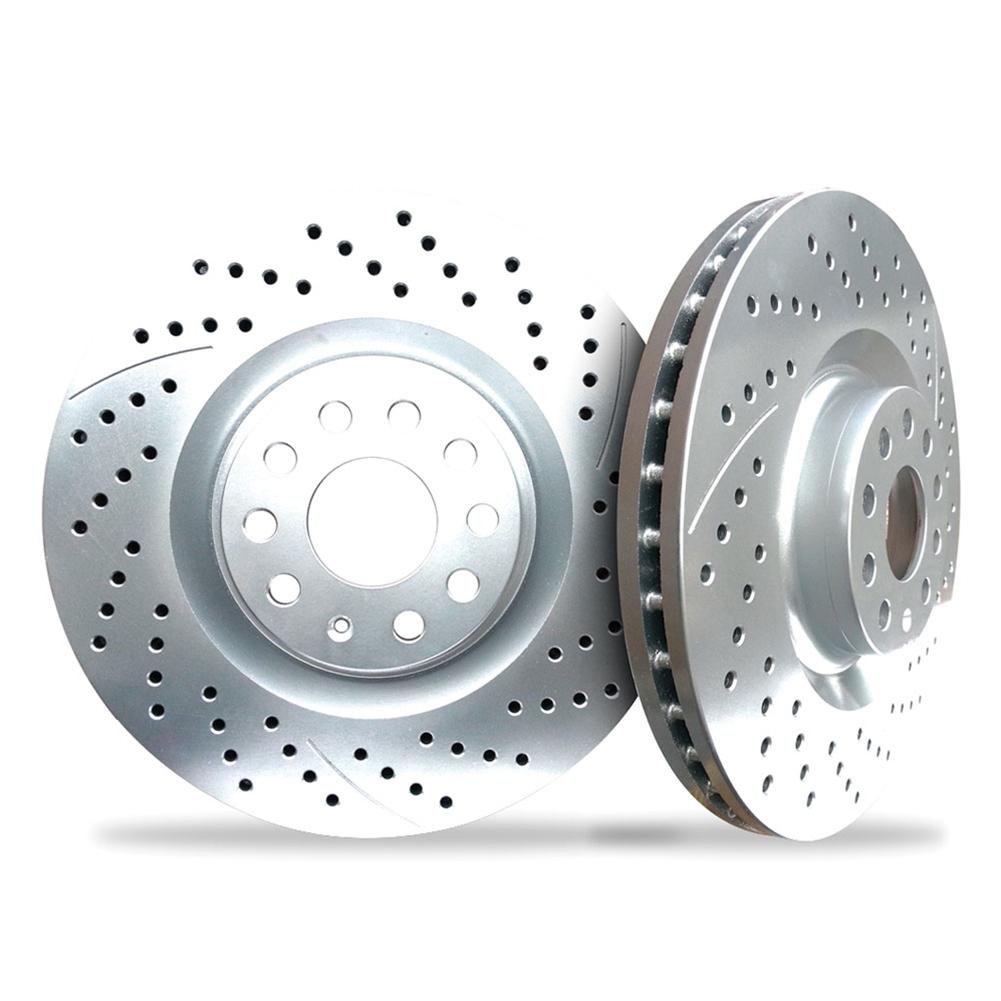 2005-2013 C6 Z51 Corvette PPC Chromium Colored Rotors