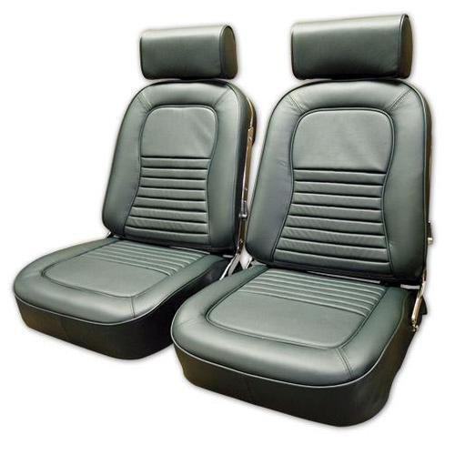 Corvette Leather Seat Covers. Green: 1967