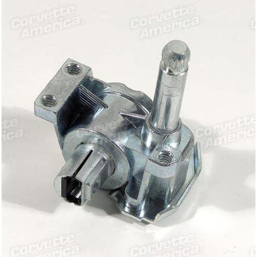 Corvette Vent Regulator. LH Convertible - 2 Rings On Shaft - Trim Parts: 1965-1967