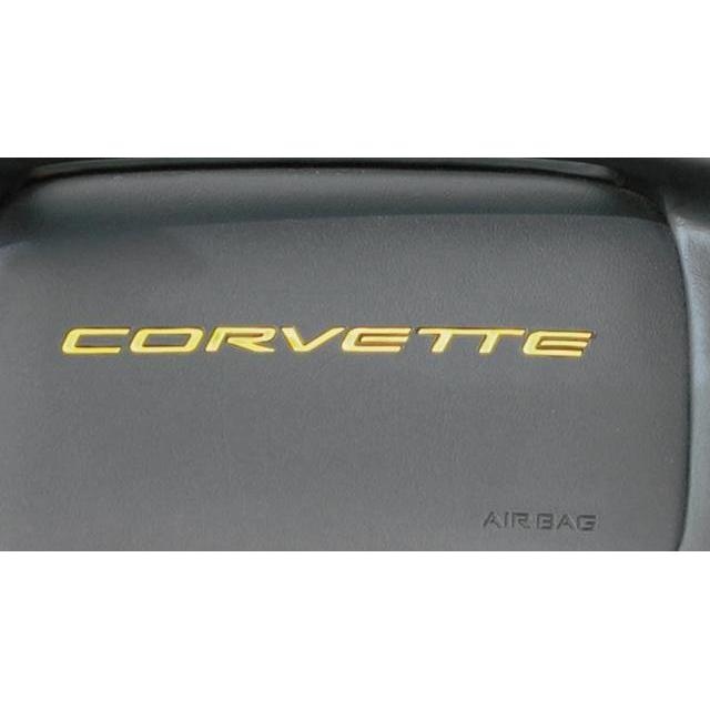 Corvette Passenger Air Bag Lettering : 1997-2004 C5 & Z06