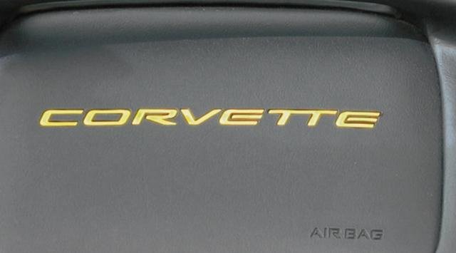 Corvette Passenger Air Bag Lettering : 1997-2004 C5 & Z06