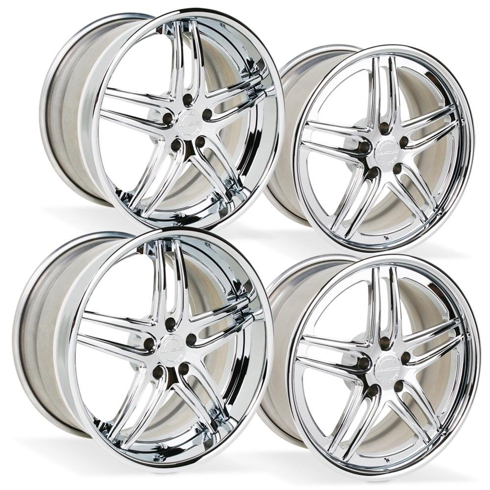 Corvette WCC-1008 Forged 3-Piece Wheels - Chrome : C7 Z06