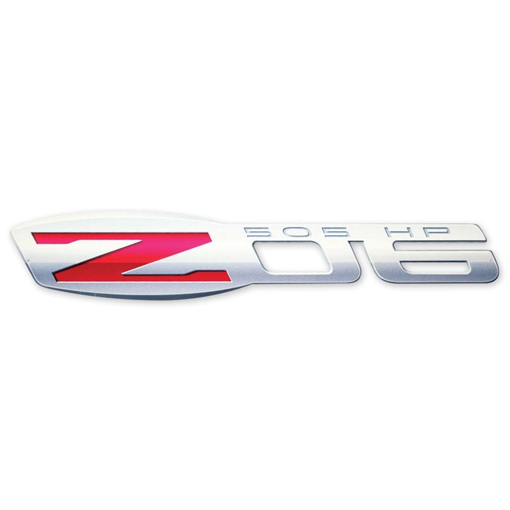 Corvette C6 Z06 Emblem Wall Sign 36