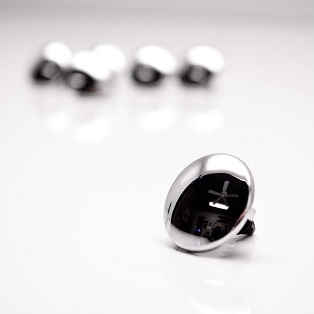 Corvette Hood Liner Fastener Set 6 Pc. - Chrome: C7 Stingray, Z51