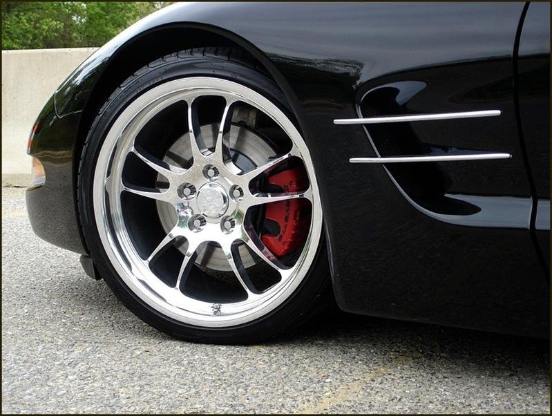Corvette Wheels Custom - 1-Piece Forged Aluminum (Set) : Style T10