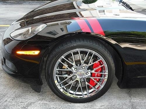 Corvette Brake Caliper Cover Set (4) : 2005-2013 C6 only