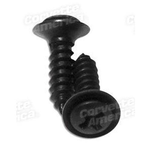 Corvette Door Handle Escutchenon Screws. 2 Piece: 1984-1996