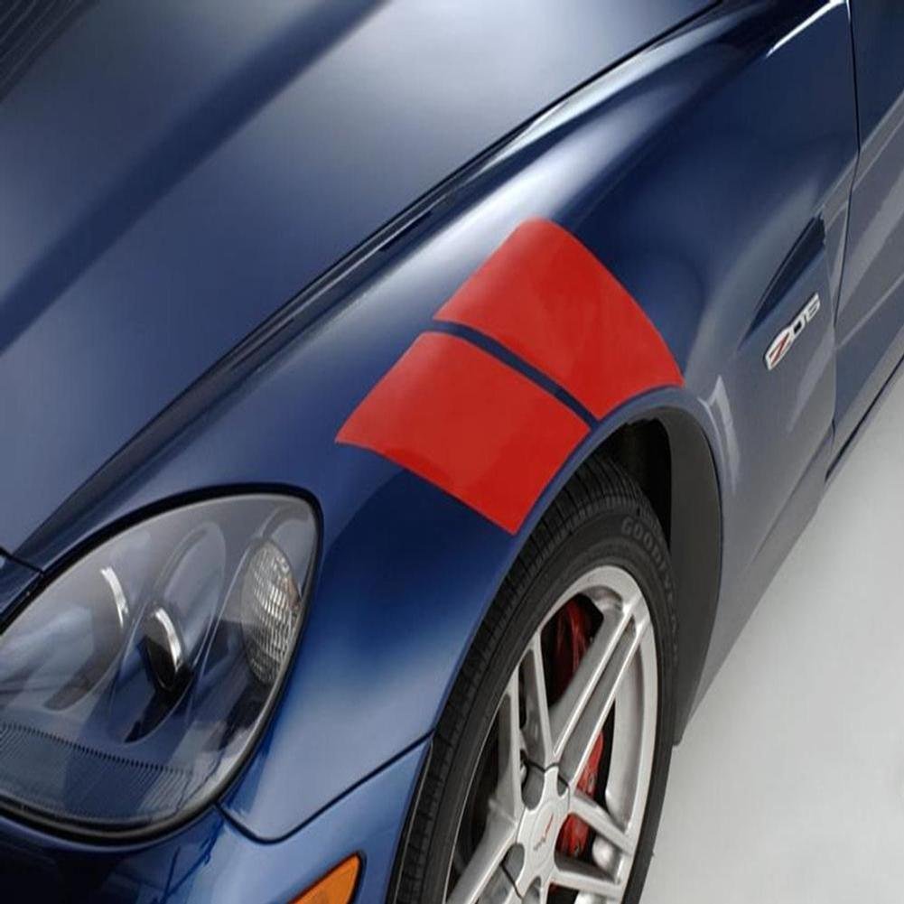 Corvette Grand Sport Fender Accent Stripes : 2005-2013 C6