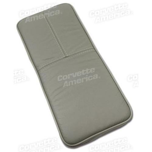 Corvette Center Armrest. Gray Leather: 1992-1996