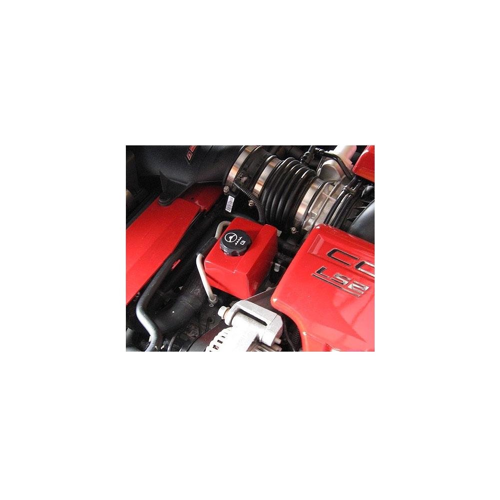 Corvette Power Steering Cover - Painted Daytona Sunset Orange : 2005-2013 C6 & Z06