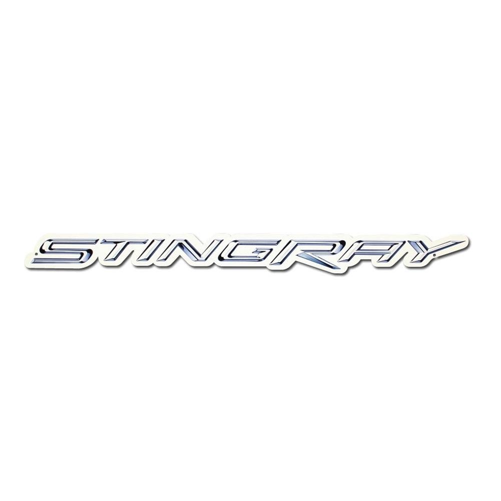 C7 Corvette Stingray Script Metal Sign