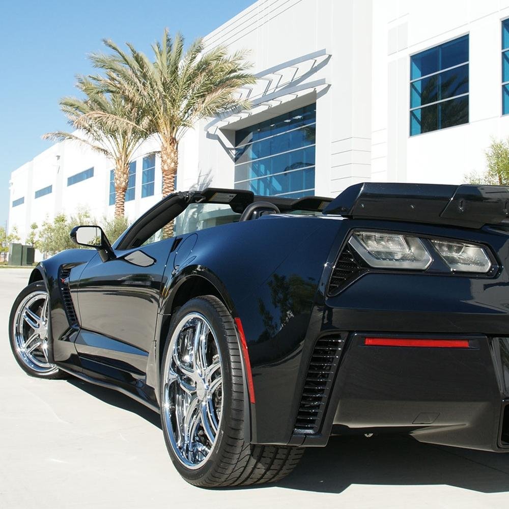 Corvette WCC-1008 Forged 3-Piece Wheels - Chrome : C7 Z06