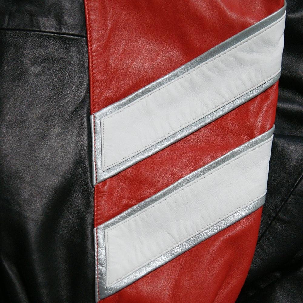 Corvette Grand Sport Leather Jacket Two Tone - Red/Black : 2010-2013