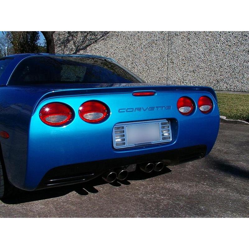 Corvette Rear Spoiler - Low Profile Rear Lip : 1997-2004 C5 & Z06