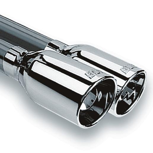 Corvette Exhaust System - Borla Catback Touring/4 Oval 4.25"x3.5" Tips Rolled/Angle : 1997-2004 C5 & Z06