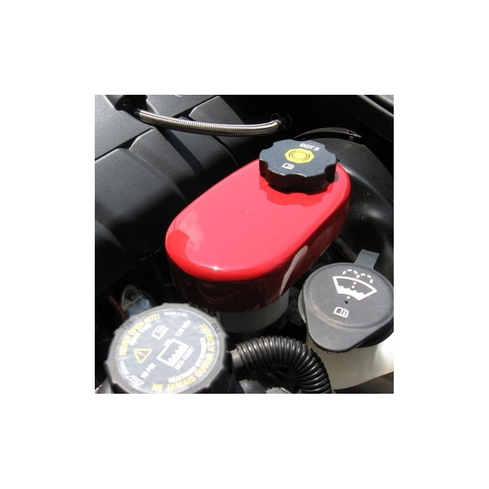 Corvette Brake Reservoir Only Cover - Custom Painted Atomic Orange : 2005-2008 C6