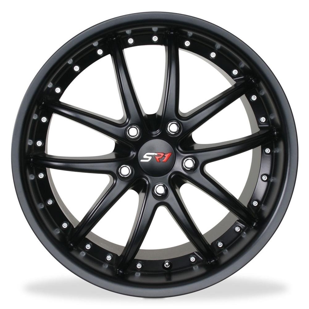 Corvette SR1 Performance Wheels - APEX Series : Semi Gloss Black
