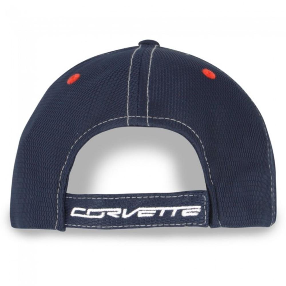 C7 Corvette All-American Hat/Cap : Navy, White, Red
