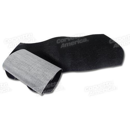 Corvette Armrest Covers. Black: 1962-1964