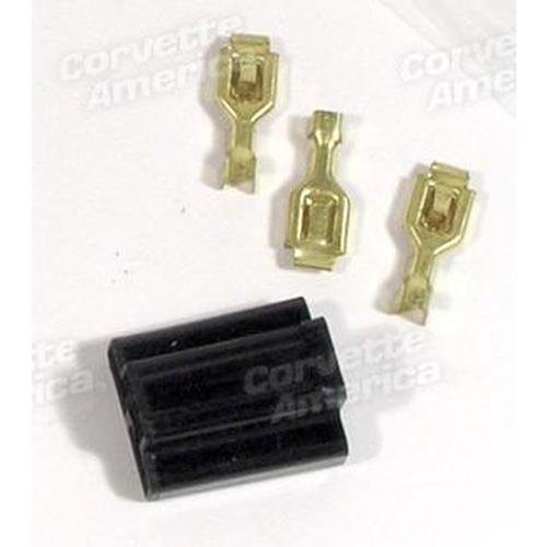 Corvette Dimmer Switch Plug & Terminal Set.: 1955-1976