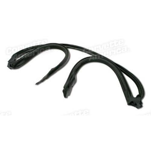 Corvette Weatherstrip. Roof & Window Front - Import: 1984-1996