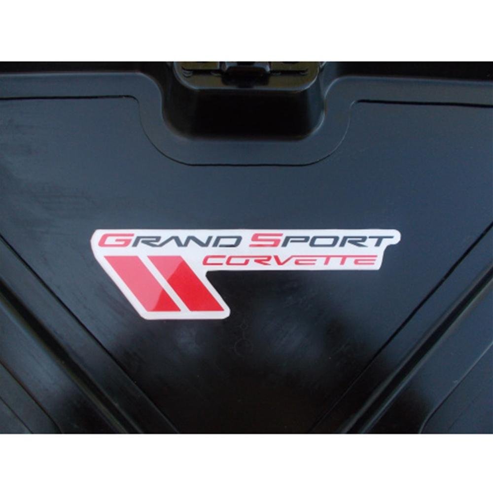 Corvette Trunk Liner Domed Decals : 2010-2013 C6 Grand Sport
