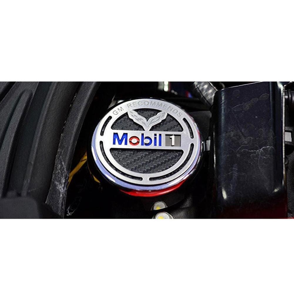 Corvette Commemorative GM Recommends Mobil 1 Oil Cap Cover : C7 Stingray, Z51, Z06, Grand Sport