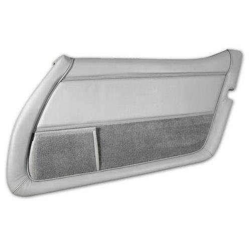 Corvette Leather Door Panel. Gray RH: 1982