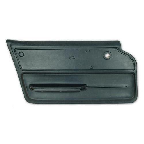 Corvette Door Panel. Green Convertible With Felt LH: 1965-1966