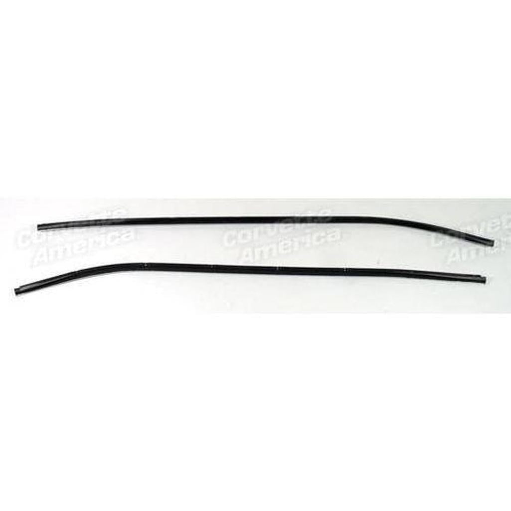 Corvette Door Felts. Convertible Outer Replacement: 1969-1975