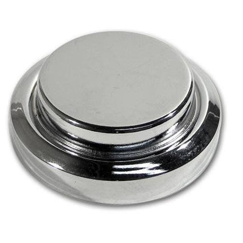 Corvette Master Cylinder Cap Cover. Chrome: 1984-1991