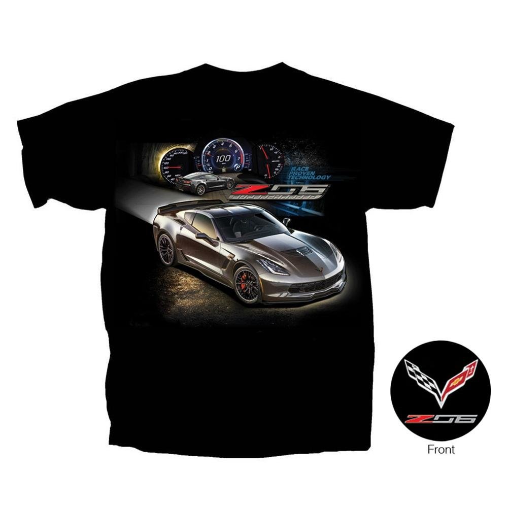 C7 Corvette - Race Proven Z06 Supercharged T-shirt : Black