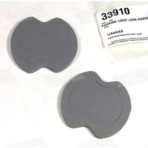 Corvette Parking Light Lens Gaskets.: 1968-1969