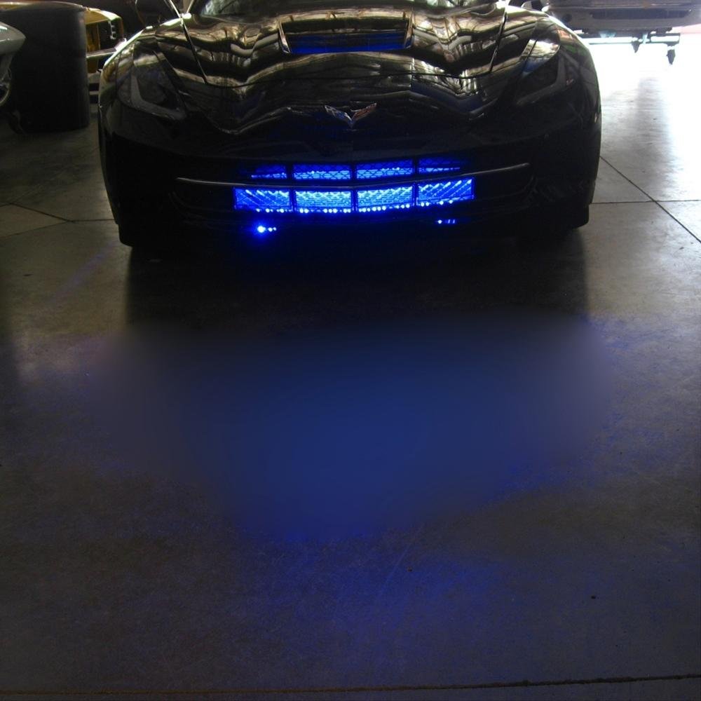 Corvette - Front Grille LED Lighting Kit - RGB Bluetooth : C7 Stingray, Z51, Z06, Grand Sport, ZR1