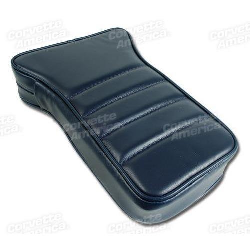 Corvette Center Armrest. Dark Blue Leather: 1982