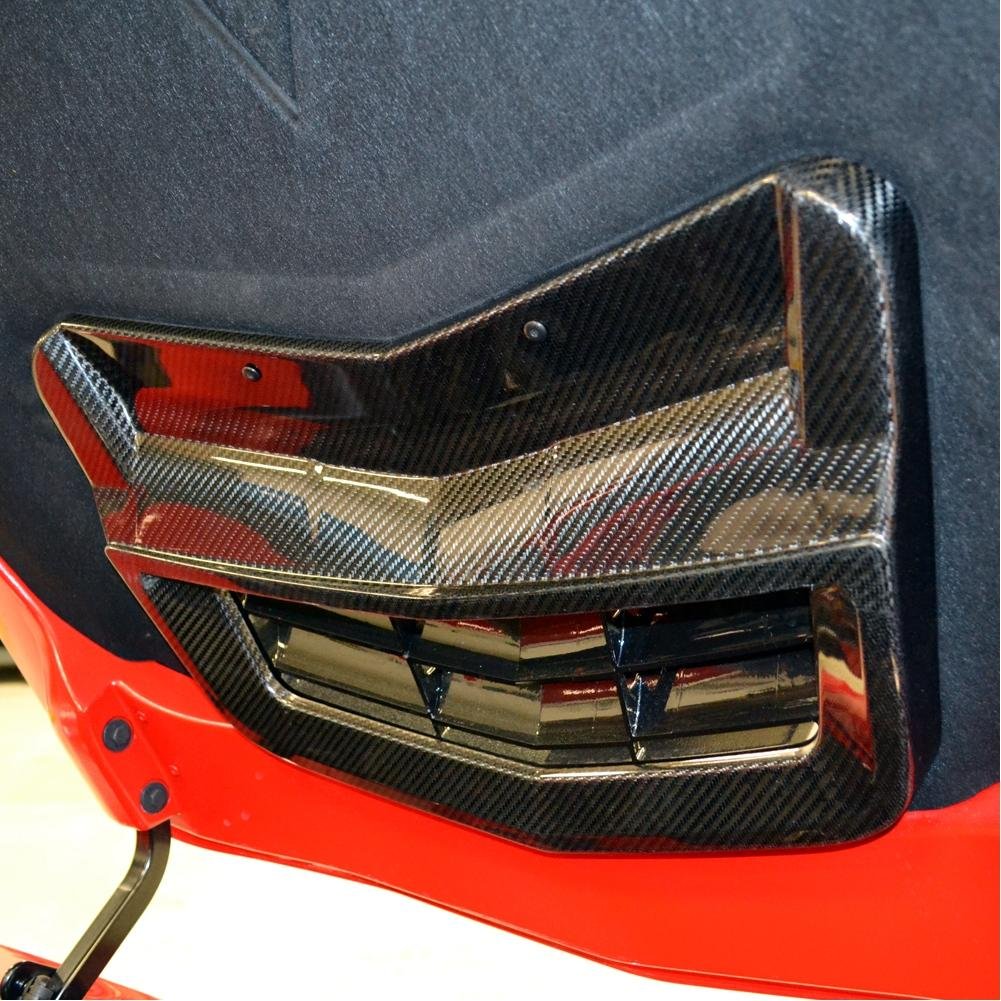 Corvette Inner Hood Duct - Carbon Fiber - Katech : C7 Stingray, Z51