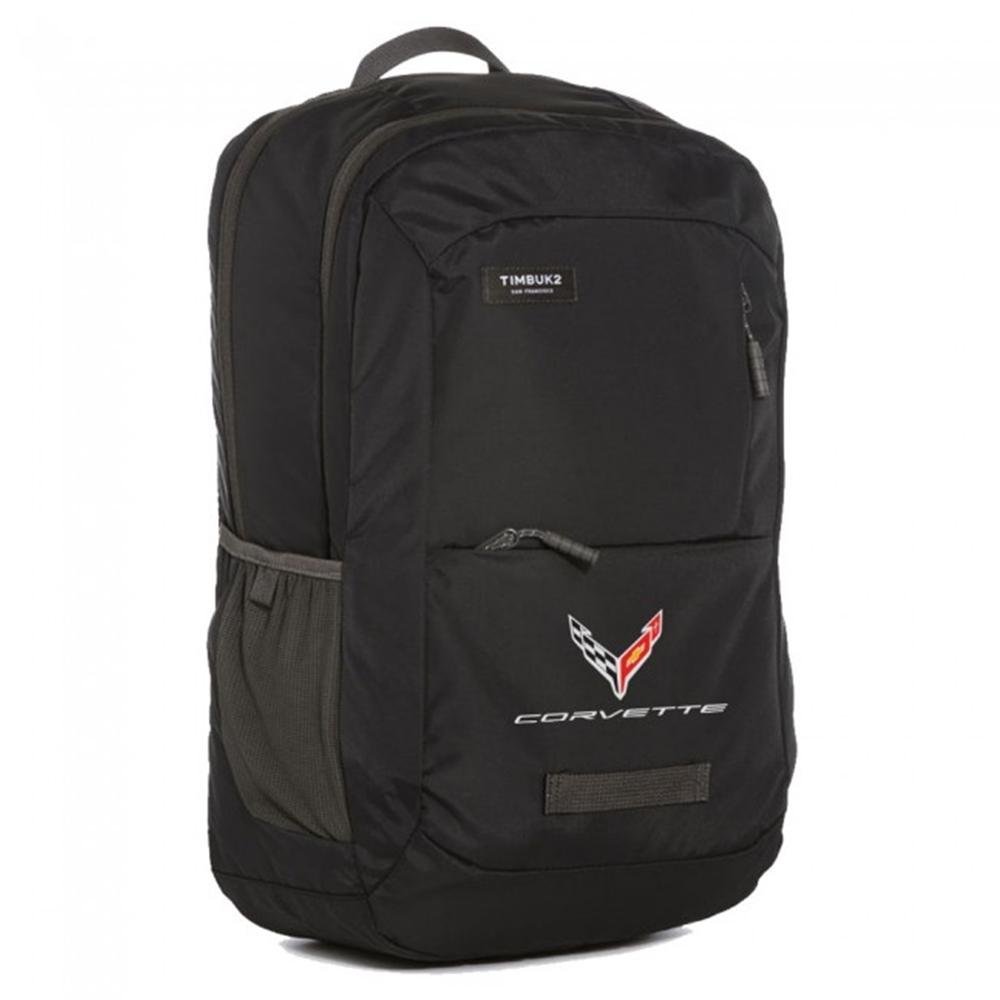 Next Generation C8 Corvette Travel Backpack : Black