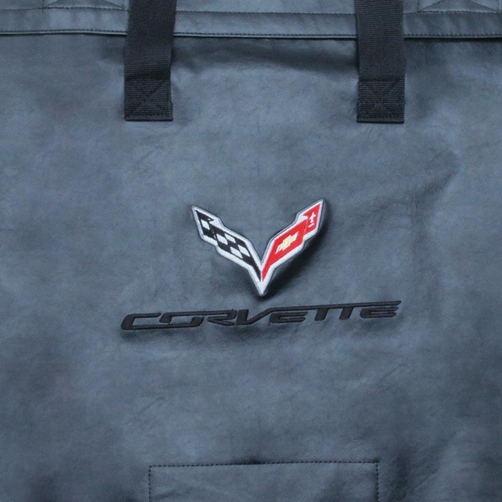 Corvette Stingray Roof Panel Storage Bag with C7 Cross Flags Logo : C7