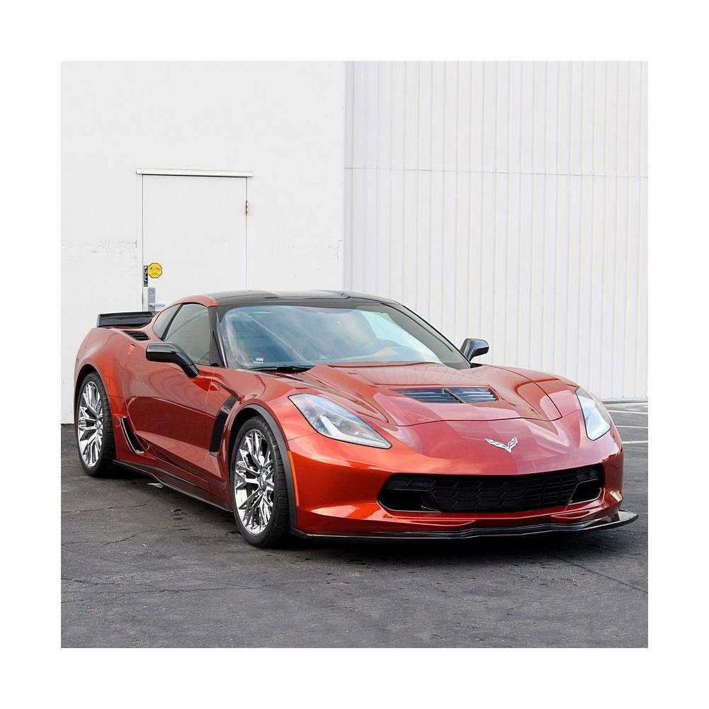 Corvette 3pc Front Splitter/Air Dam w/Under-tray - Carbon Fiber - APR Performance : C7 Z06