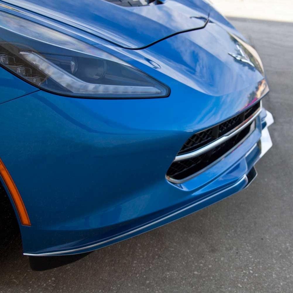 Corvette Front Lip Spoiler / Splitter Polished : C7 Stingray, Z51