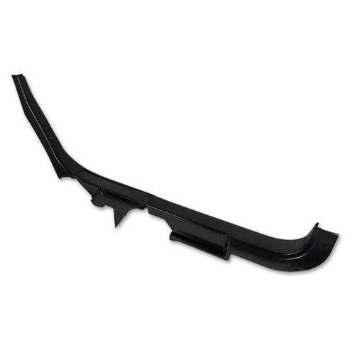 Corvette Door Sill. Black LH: 1986-1987