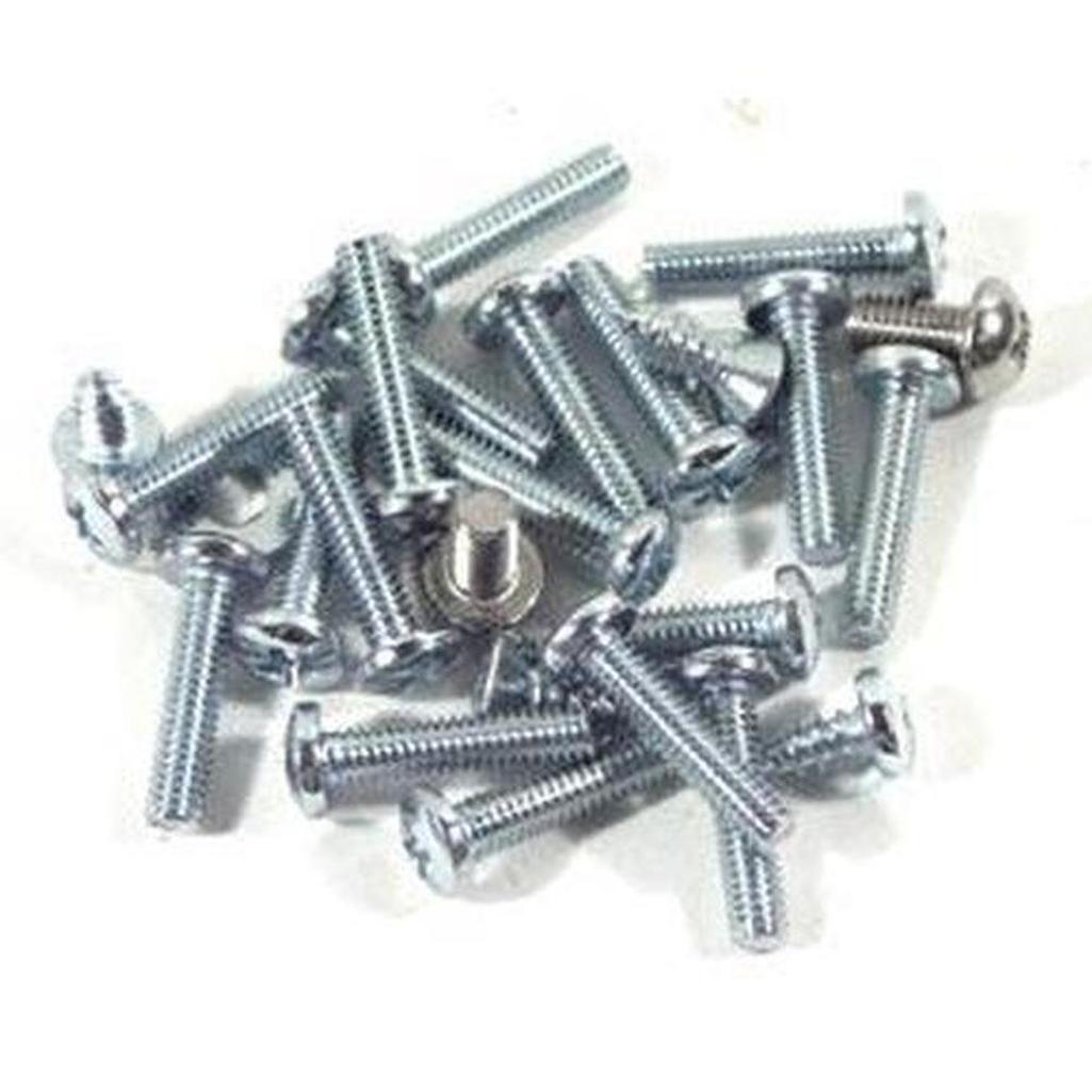 Corvette Softtop Side Rail Weatherstrip Screw Set.: 1956-1962