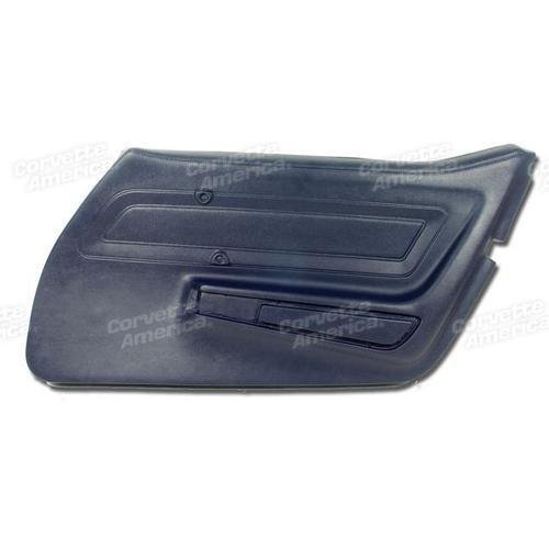 Corvette Door Panel. Dark Blue RH: 1973-1975