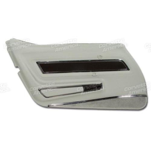 Corvette Door Panel. Smoke Deluxe LH: 1977