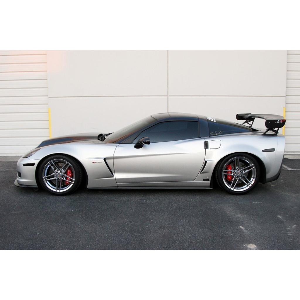 Corvette Rear Wing - GTC-500 Adjustable Wing 70" : 2005-2013 C6, Z06, ZR1, Grand Sport