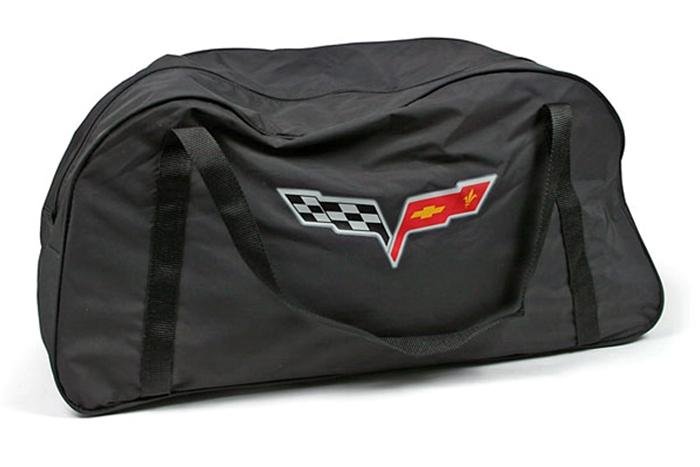 Corvette Car Cover - GM Dust Cover with Grand Sport Logo - Black(Indoor): 2010-2013
