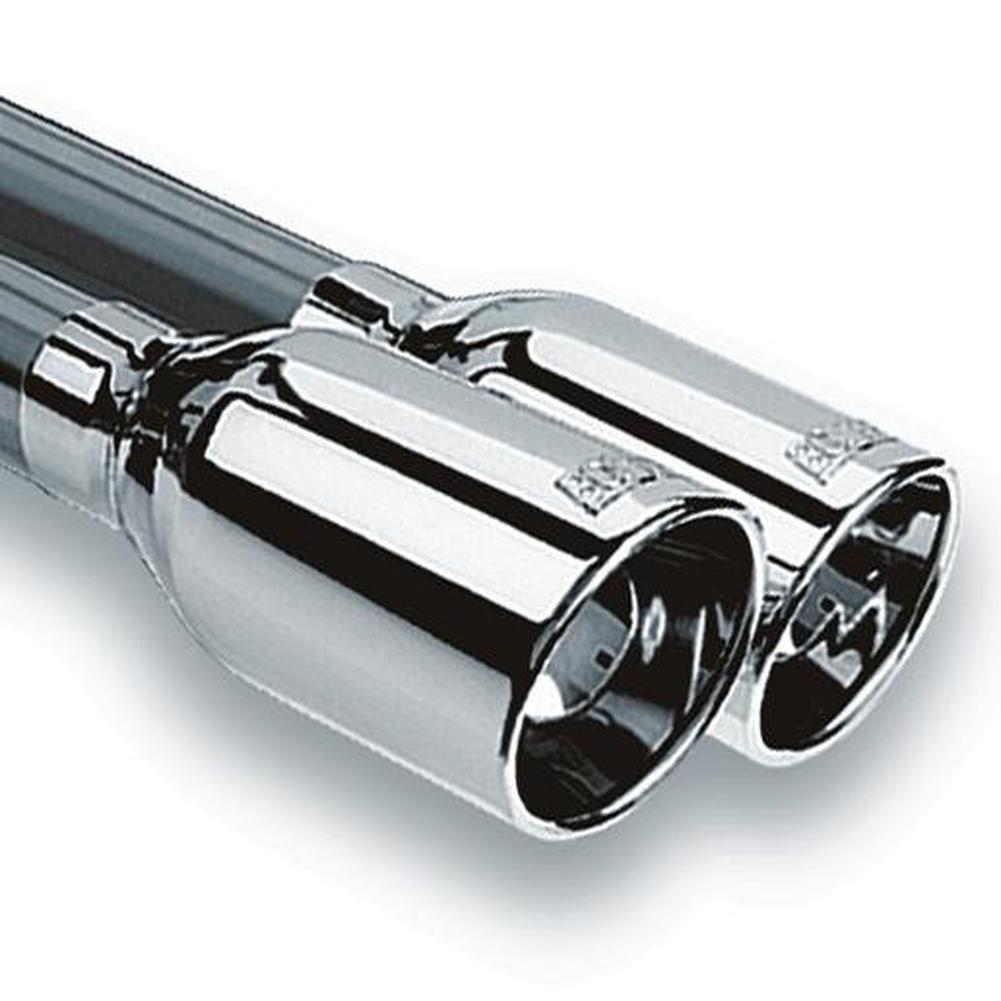 Corvette Exhaust System - Borla Catback ATAK/4 Oval 4/25" x 3.5" Tips Rolled/Angle Cut : 1997-04 C5 & C5 Z06
