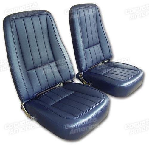 Corvette Vinyl Seat Covers. Dark Blue: 1968