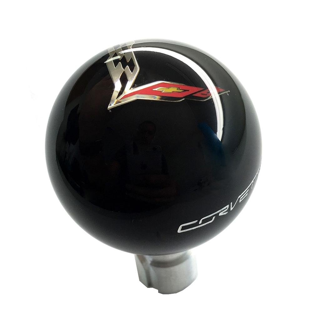 Corvette Crossed Flags Shift Knob : C7 Stingray, Z51