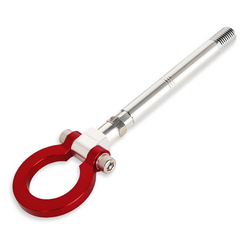 Corvette Front and Rear WCC Tow Hooks - Anodized Red : C7 Z51, Z06, Grand Sport, C8